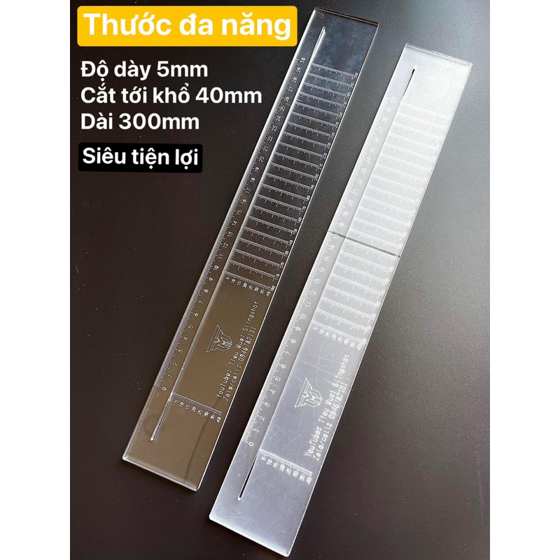 Thước cắt thun đa năng, Free size