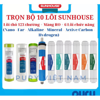 Bộ combo 10 lõi sunhouse chính hãng