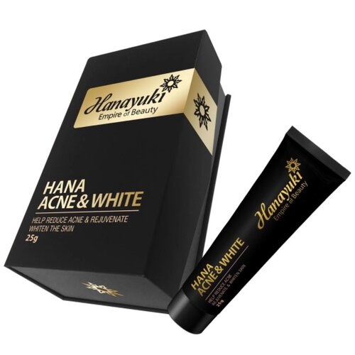 Kem Ngừa Mụn - Giảm Thâm - Dưỡng Trắng Da Hanayuki Acnes & White 15g & 25g ( HÀNG CHÍNH HÃNG )
