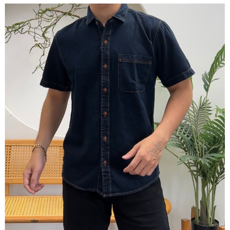 áo denim nam cao cấp