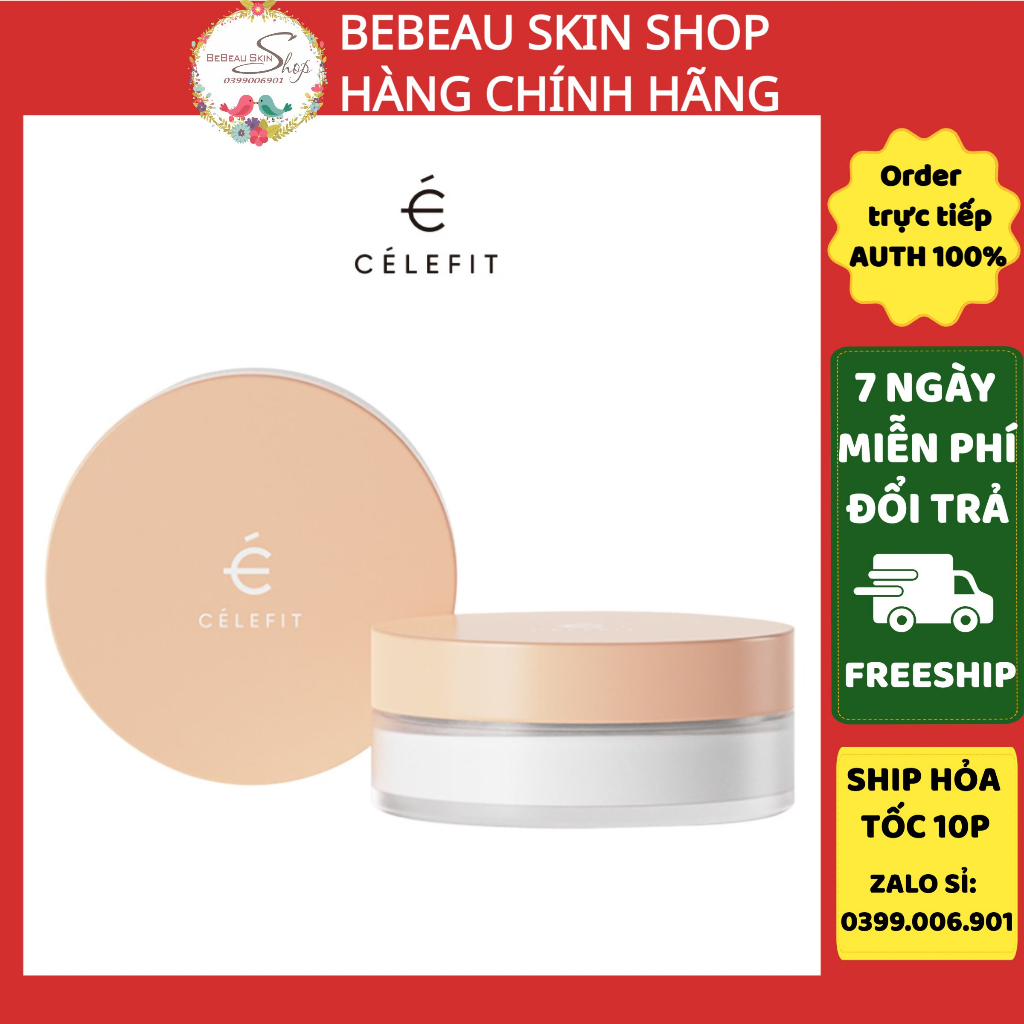 Phấn phủ CELEFIT STILL FIXED FINISH POWDER mỏng nhẹ, mịn lì tự nhiên, kiềm dầu hiệu quả