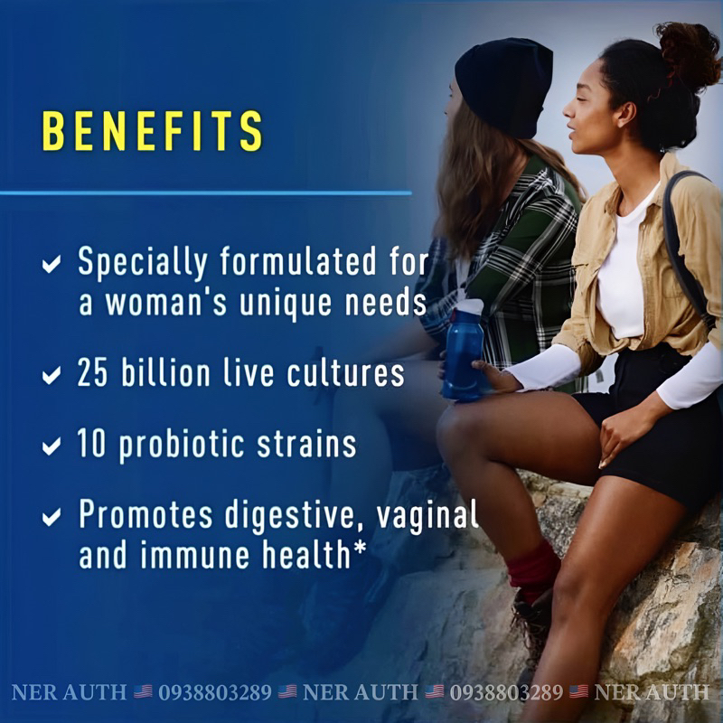 Viên uống men vi sinh cho phụ nữ Women's Daily Probiotic Trunature hộp