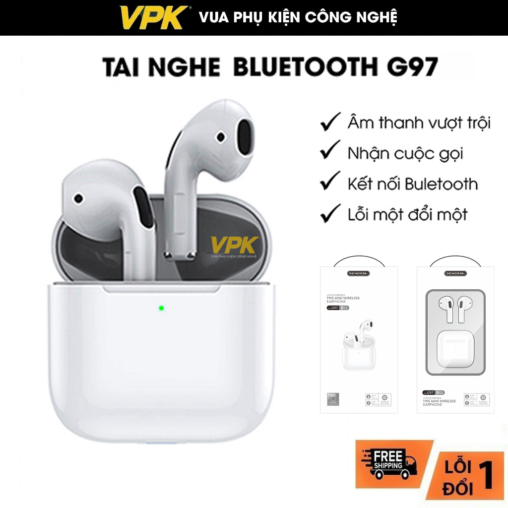 Tai Nghe Không Dây Bluetooth Sendem , Tai Nghe Bluetooth Giảm Tiếng Ồn G97