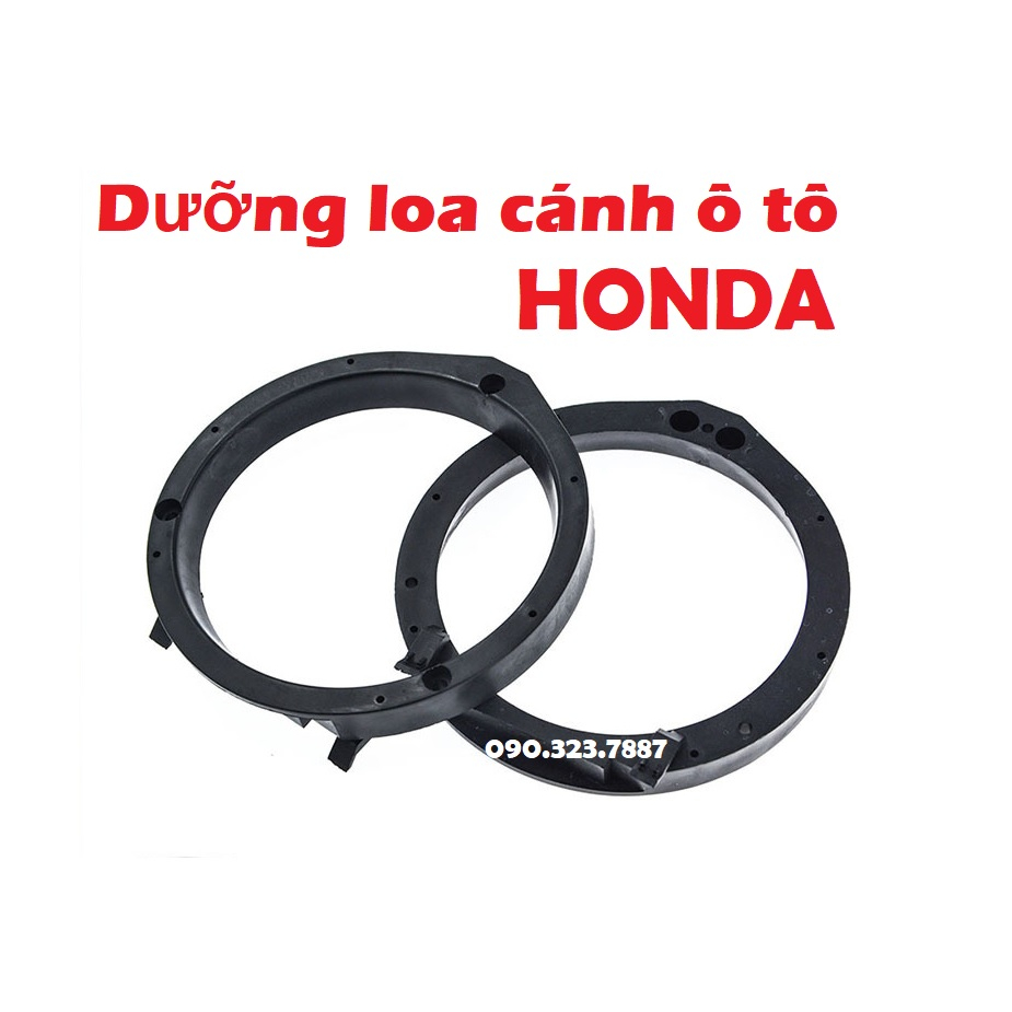 Dưỡng loa cánh ô tô cho các dòng xe Honda - viền loa honda loa 6.5 icnh  - 1 cặp