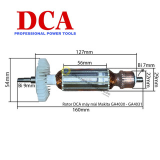 Rotor máy mài góc makita ga4030 - ga4031 | ruột máy mài 100mm makita ga 4030 quấn 100% dây đồng