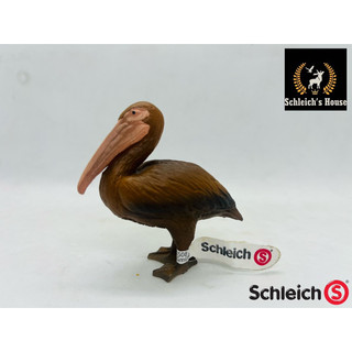 Mô hình động vật , đồ chơi con vật Schleich chính hãng chim Bồ nông 14173 - Schleich House