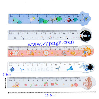 Thước kẻ học sinh dài 15cm, hình r-0124