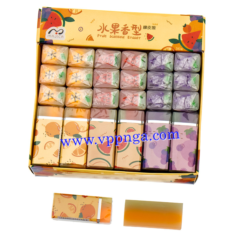 Gôm, tẩy bút chì trái cây, cò mùi hương trái cây