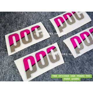 [ 1 MIẾNG ] TEM STICKER PHẢN QUANG DÁN ĐƯỢC VI TRÍ