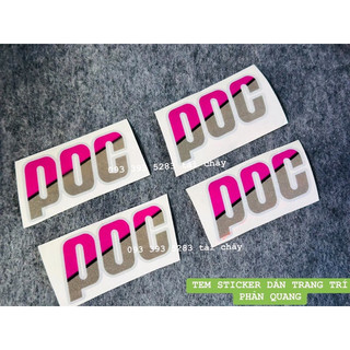 [ 1 MIẾNG ] TEM STICKER PHẢN QUANG DÁN ĐƯỢC VI TRÍ