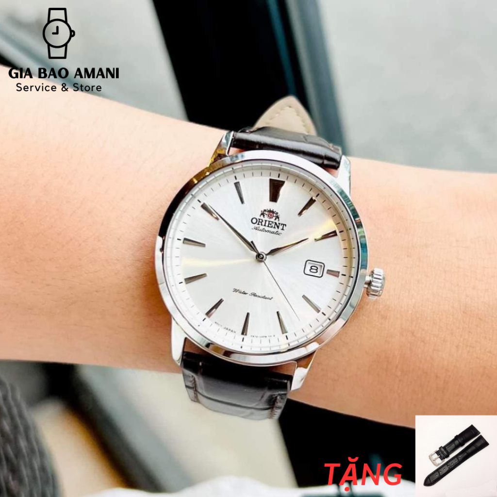 Đồng Hồ Nam ORIENT Automatic RA-AC0F07S10B Chính Hãng Tặng Dây Da Cao Cấp