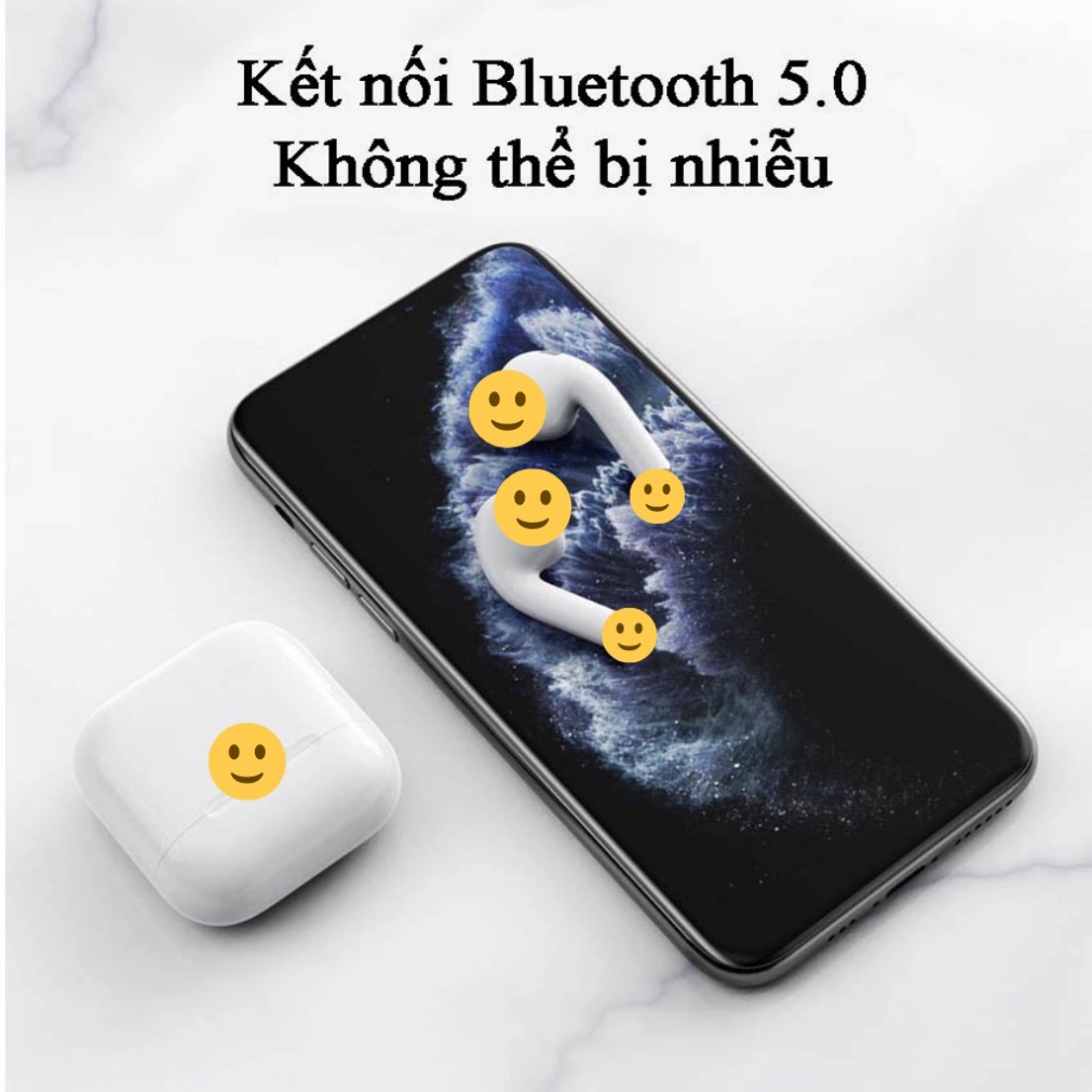 Tai Nghe Bluetooth Pro 4, Tai Nghe Không Dây Nhét Tai Bluetooth 5.0 Bản Quốc Tế Tương Thích Tất Cả Dòng Máy HOT