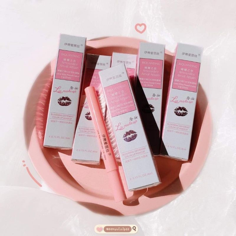 Gel Khóa Son Môi Giúp Giữ Màu Son Bền Màu Không Trôi Không Lem