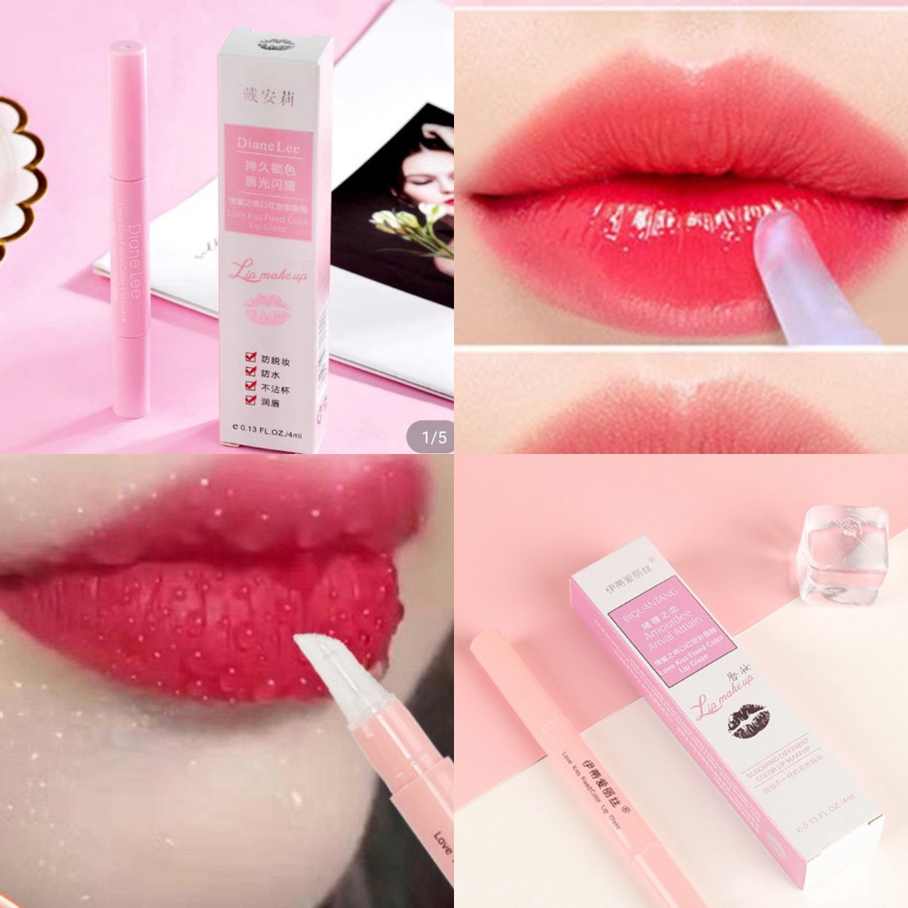 Gel Khóa Son Môi Giúp Giữ Màu Son Bền Màu Không Trôi Không Lem