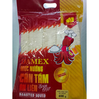MỰC NƯỚNG TẨM ĂN LIỀN DAMEX GÓI 400G