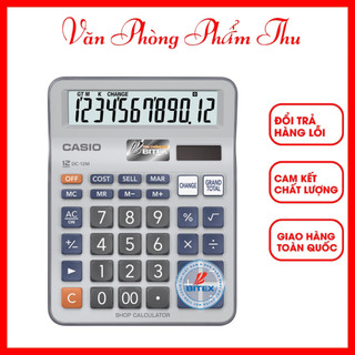 Máy tính casio dc-12m