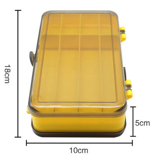 Hộp đựng mồi câu lure 2 mặt
