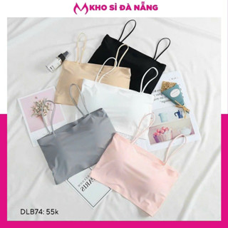 Áo bra su đúc 2 dây xinh xắn, vải cực mát mịn, áo lót học sinh