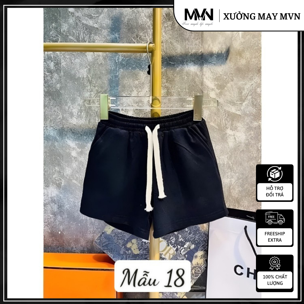 Combo 3 Quần Đùi Cho Bé Trai Bé Gái 2-12 Tuổi Chất Cotton Mềm Mại, Co Giãn Tốt