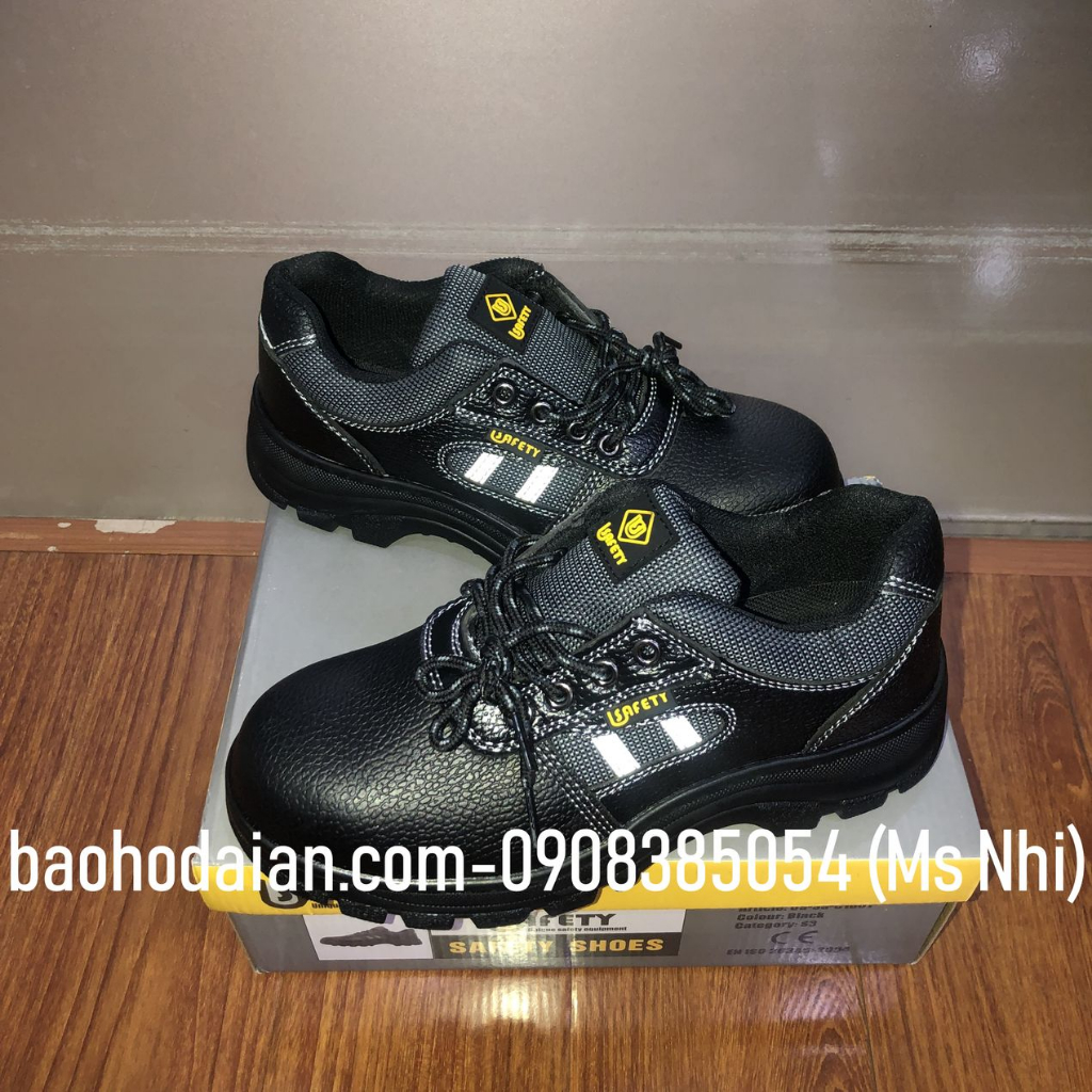 Giày bảo hộ lao động đế mũi thép Usafety Eco C1801