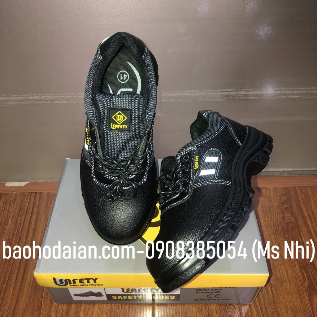 Giày bảo hộ lao động đế mũi thép Usafety Eco C1801