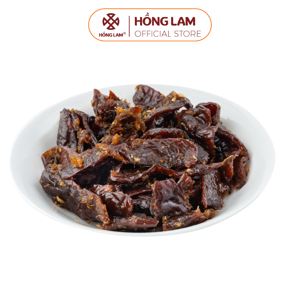 Ô mai (xí muội) khế gừng Hồng Lam, hộp (200gr, 300gr, 500gr). Có vị chua, mặn, ngọt