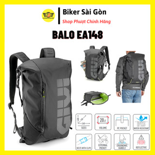 Balo chống nước givi ea148 – dung tích 20 lít đựng được laptop lên đến 17inch - biker sài gòn