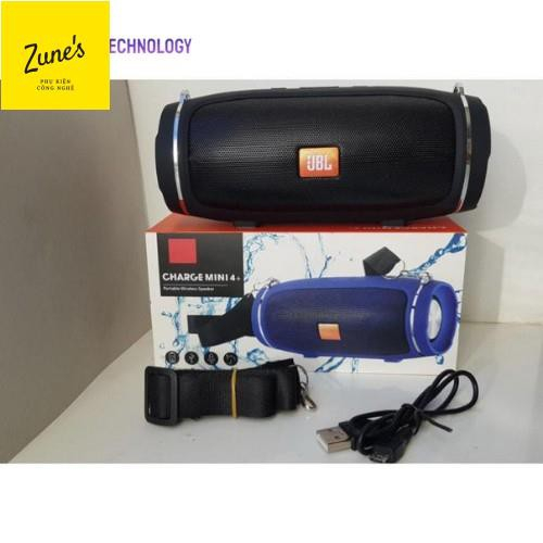 Loa Bluetooth Charge 4+ Mini Bass Mạnh Pin Trâu Có Hỗ Trợ Thẻ Nhớ - Loa Để Bàn Hát Karaoke