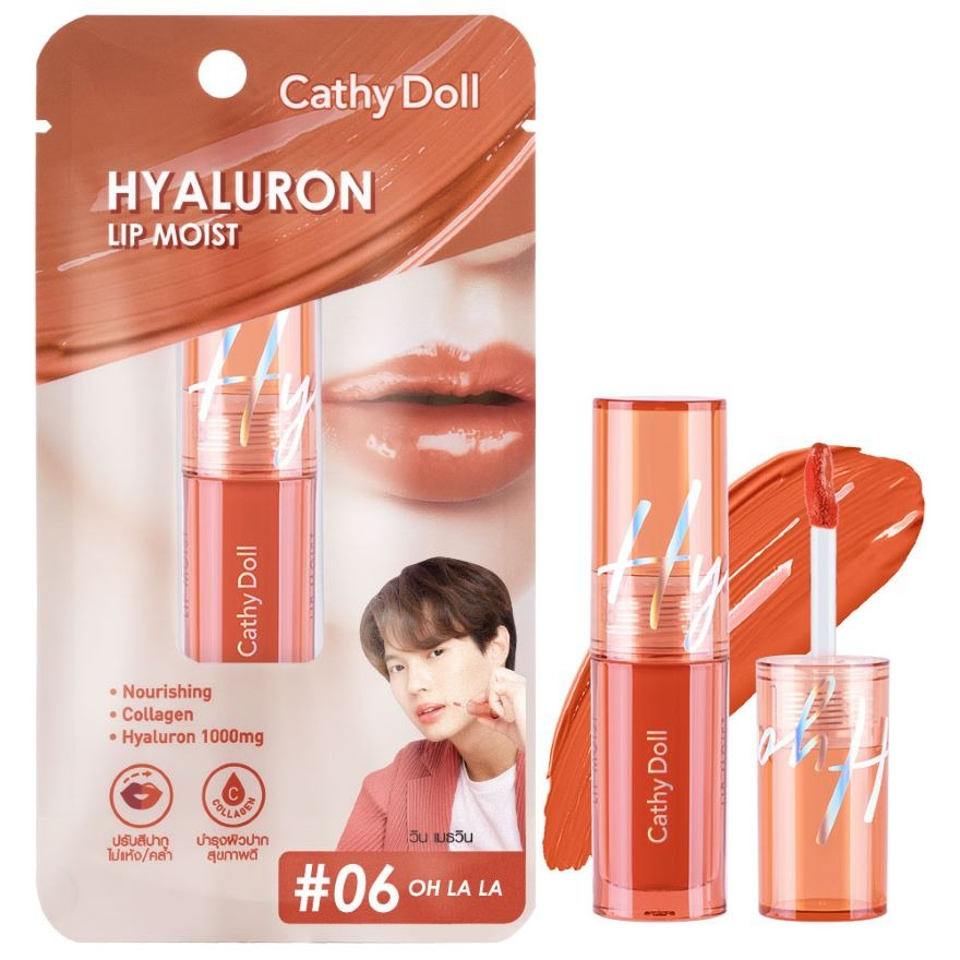 Son Tint Metawin Cathy Doll Collagen Hyaluron Lip Moist Lên Màu Đẹp Tự Nhiên 3.9g