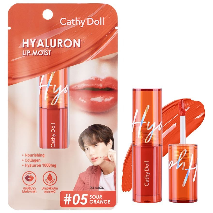 Son Tint Metawin Cathy Doll Collagen Hyaluron Lip Moist Lên Màu Đẹp Tự Nhiên 3.9g