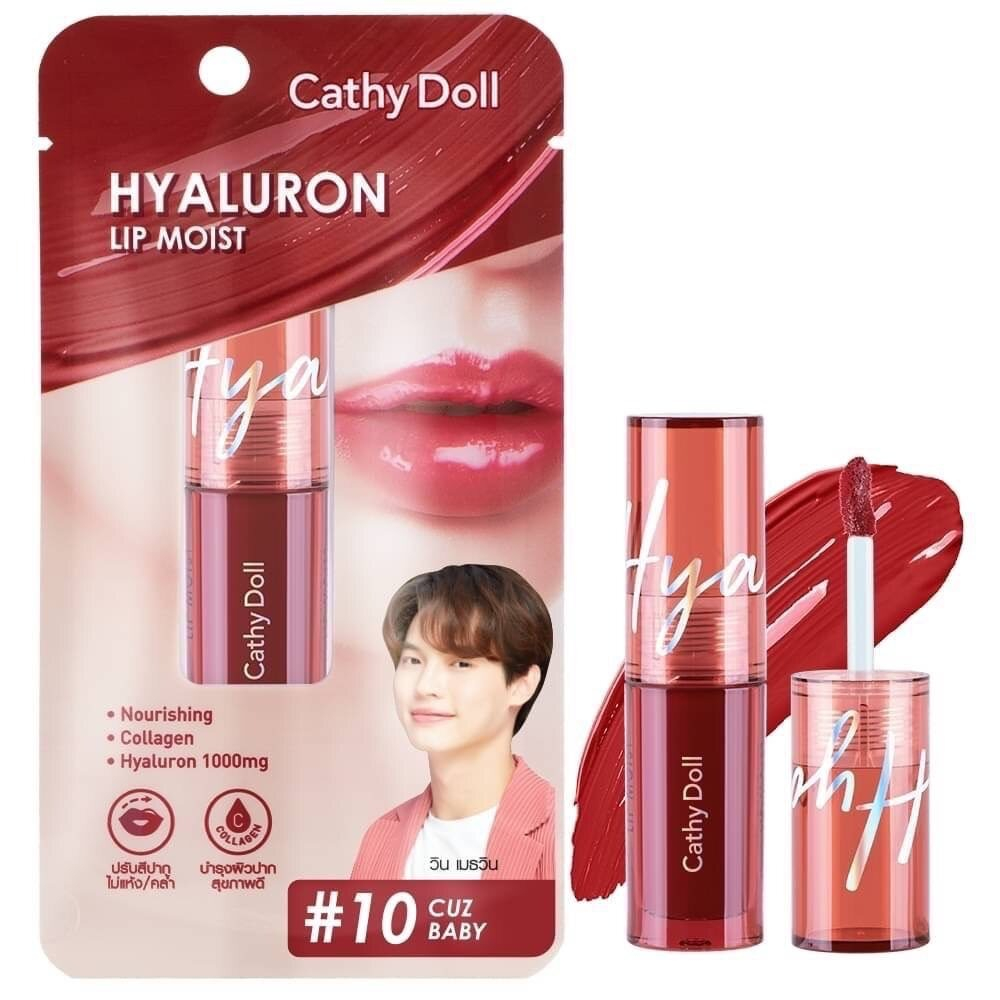 Son Tint Metawin Cathy Doll Collagen Hyaluron Lip Moist Lên Màu Đẹp Tự Nhiên 3.9g