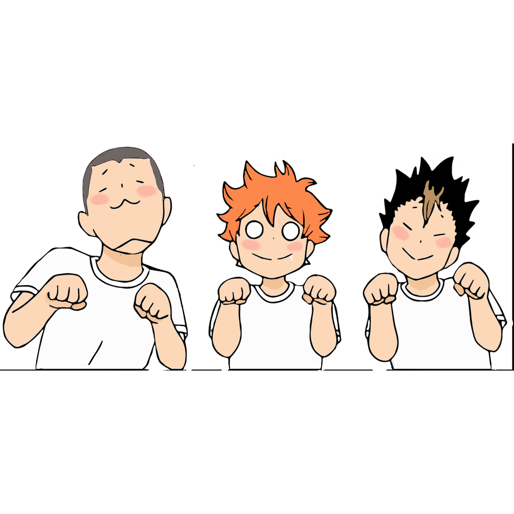 Standee lò xo lắc lư ANIME HAIKYUU Mô hình nhân vật Shoyo VUA BÓNG CHUYỀN gắn xe, trang trí để bàn vui nhộn Chibi cute,