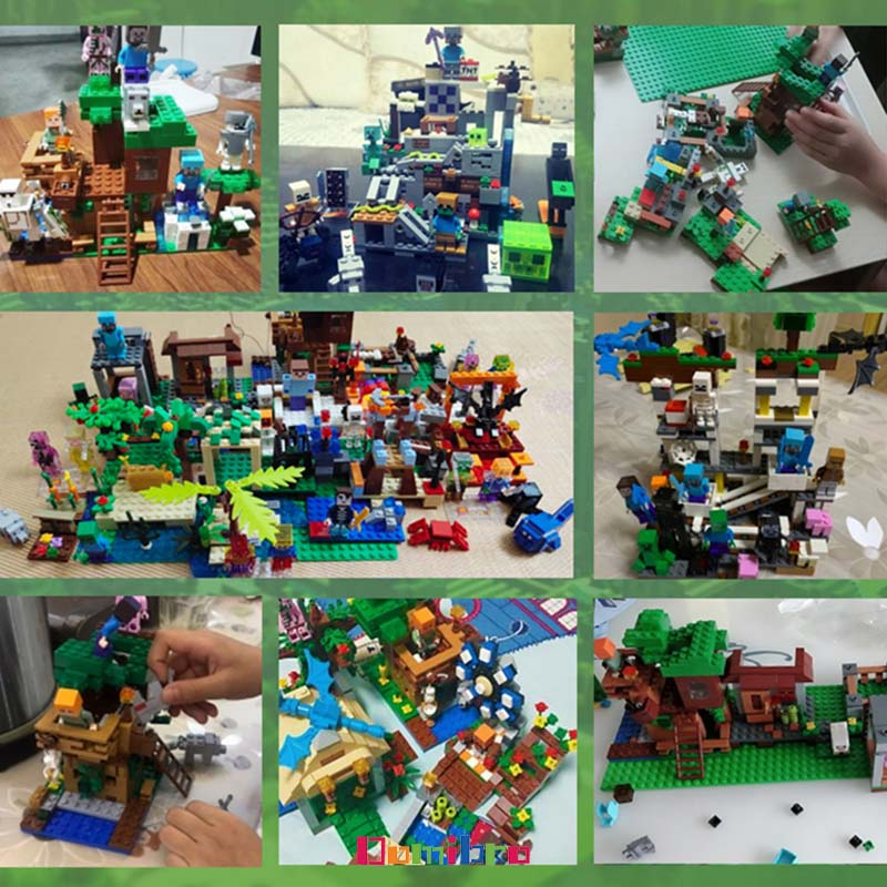 Minecraft Đồ chơi khối Organ Hole 3D Mô hình đồ chơi sáng tạo cho 6 năm