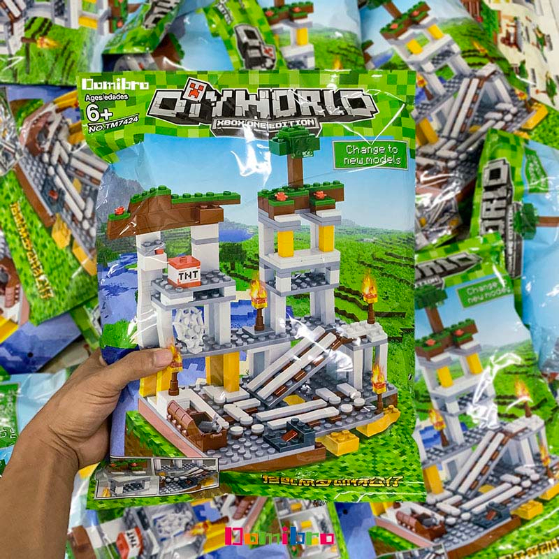 Minecraft Đồ chơi khối Organ Hole 3D Mô hình đồ chơi sáng tạo cho 6 năm