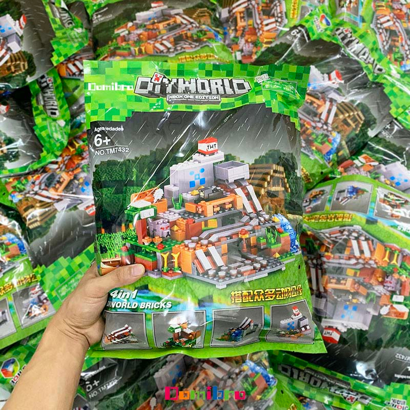 Minecraft Đồ chơi khối Organ Hole 3D Mô hình đồ chơi sáng tạo cho 6 năm