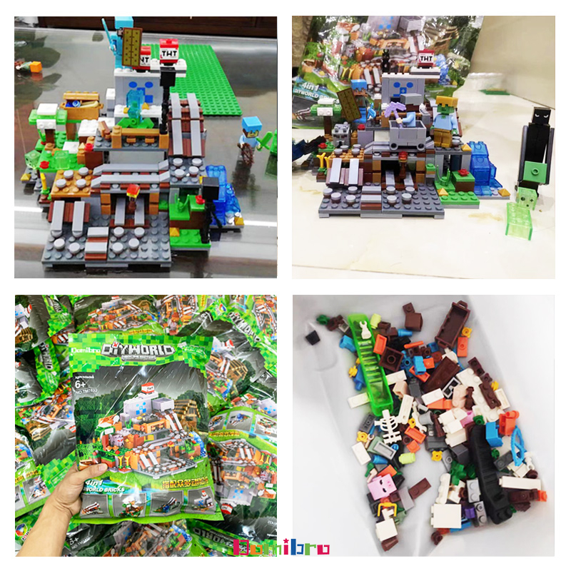 Minecraft Đồ chơi khối Organ Hole 3D Mô hình đồ chơi sáng tạo cho 6 năm