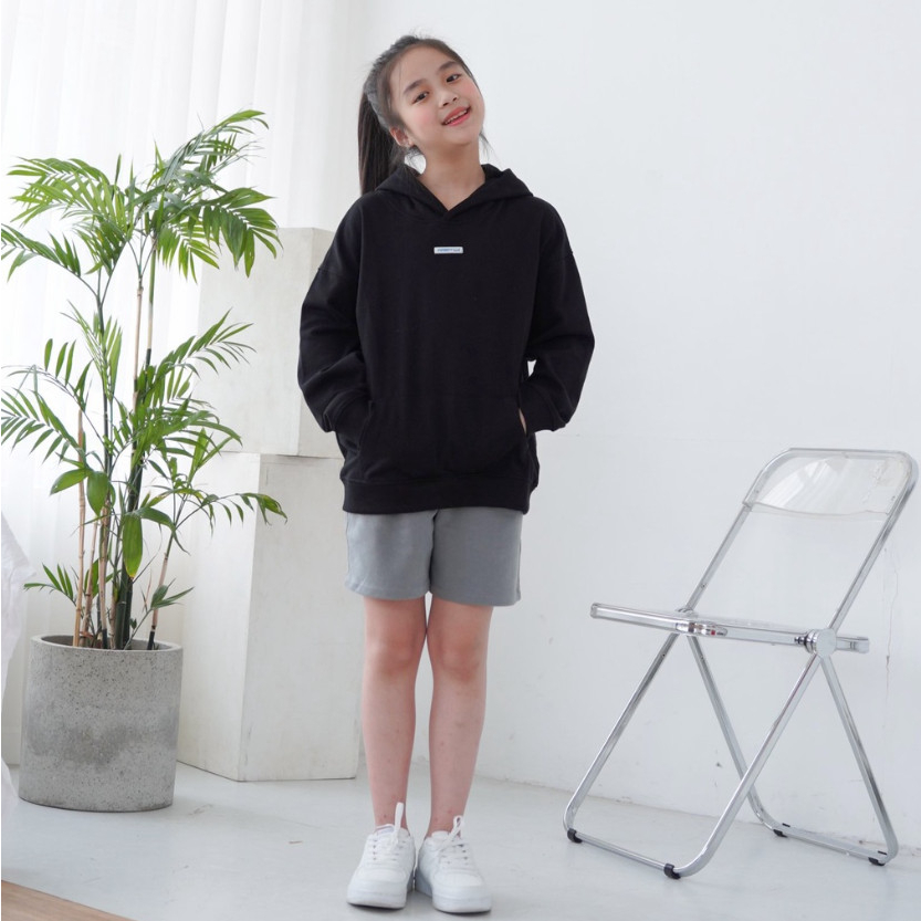 Áo Outerity Kids Hoodie Local Brand Black Color - Nỉ chân cua