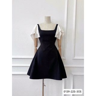 Đầm xoè cutout vai - Đ139 - thanh lịch, nhẹ nhàng, sang trọng