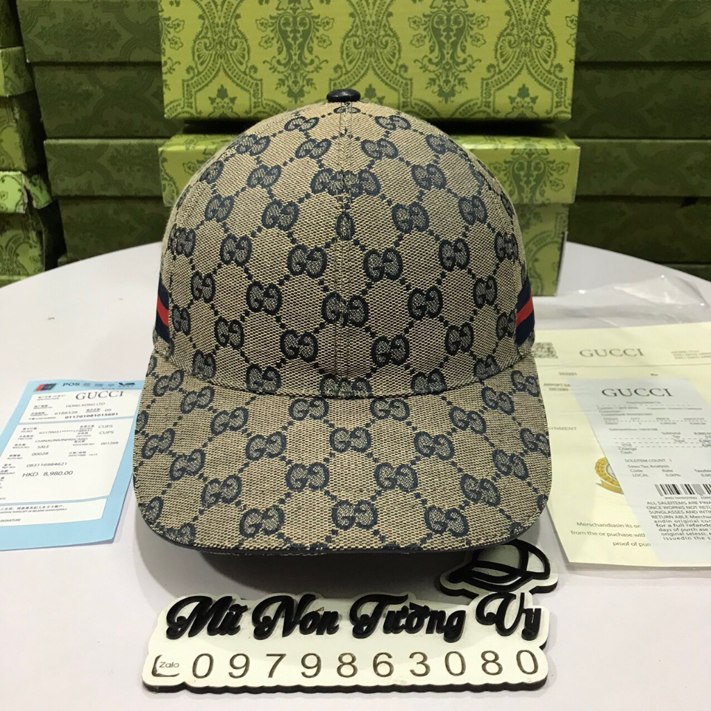 Mũ Lưỡi Trai Gu.cci Nam,Full màu,Dáng Chuẩn, Freesize.