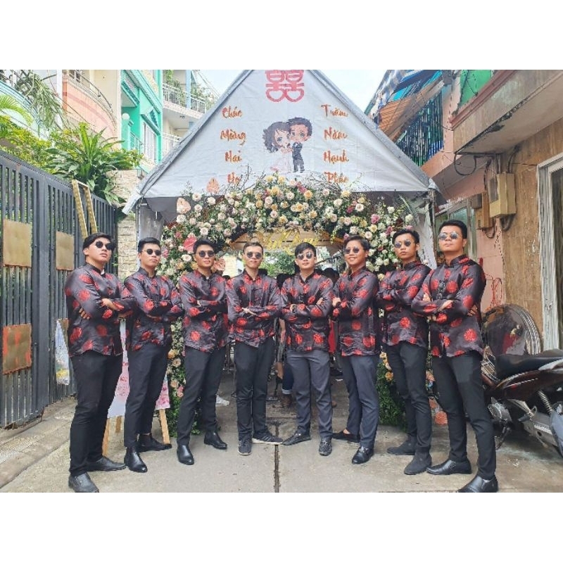 Cho thuê áo dài bưng quả đồng giá 90k