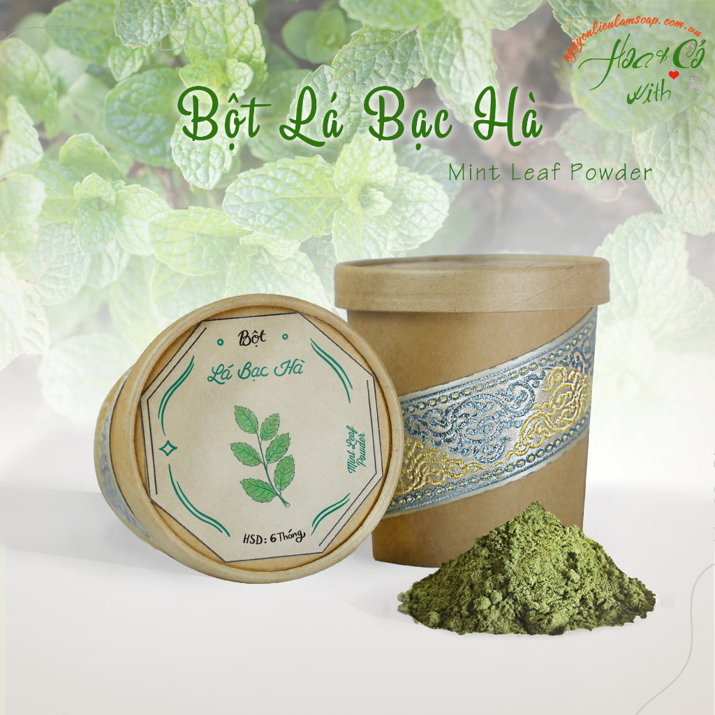 (HCM) BỘT LÁ BẠC HÀ ( Mint Leaf Powder )
