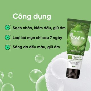 Sữa rửa mặt nam 30Shine phân phối chính hãng Skin&dr Tràm trà 80g cho da mụn, da dầu, dưỡng ẩm trắng da