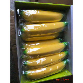 Squishy Chuối Bóp Xả Stress Như Thật