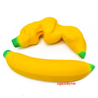 Squishy Chuối Bóp Xả Stress Như Thật