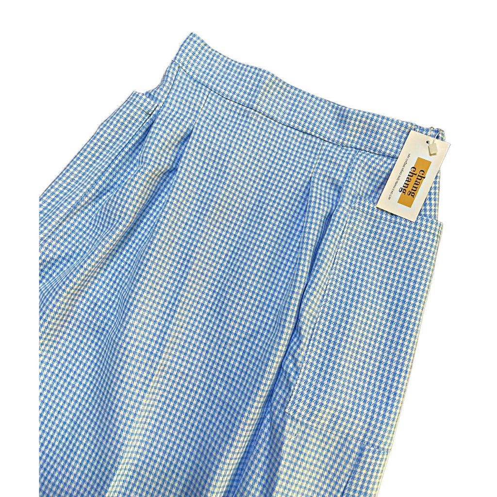 Váy Chống Nắng Lưng Thun Cài Nút Màu Đen Xếp Ly Siêu Xinh, Quây Che Nắng Thiết Kế Vải Quần Tây, VFL_Den