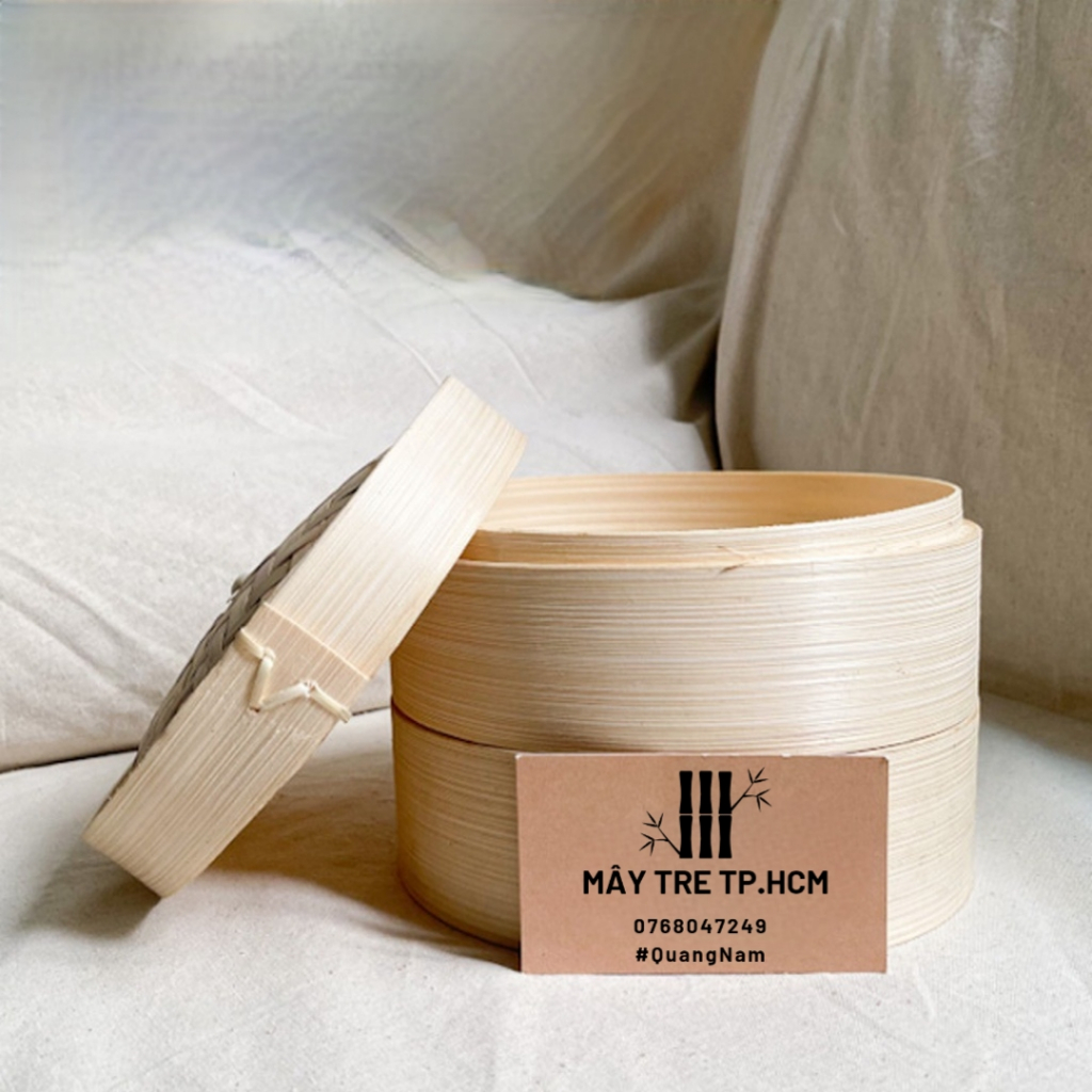 Lồng hấp bánh bao tre, xửng hấp tre bánh bao há cảo nhiều size đa dạng, xửng hấp bánh bao giá rẻ