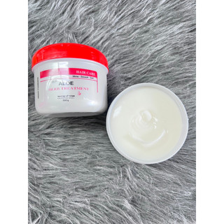 Kem ủ tóc thảo dược Sophia Platinum Aloe Herb Treatment New Hàn Quốc 500ml