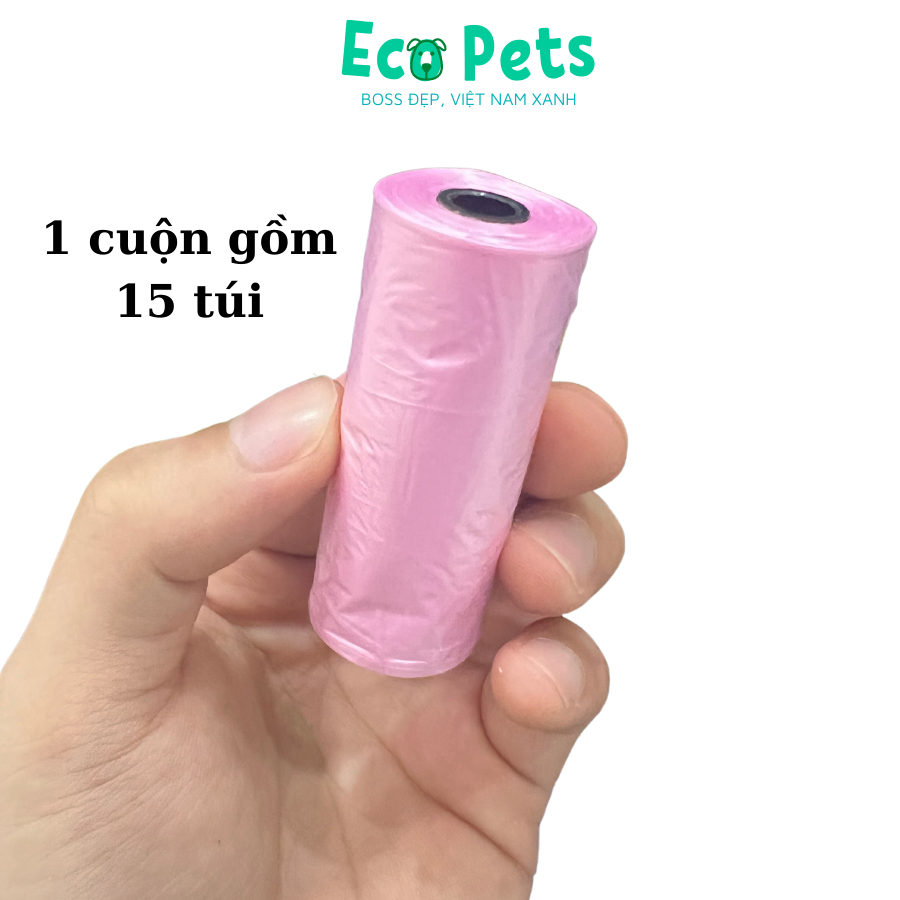 Dụng cụ hốt phân chó mèo ECOPETS túi đựng phân chó mèo nhỏ gọn tiện dụng dụng cụ dọn chất thải chó mèo dễ sử dụng