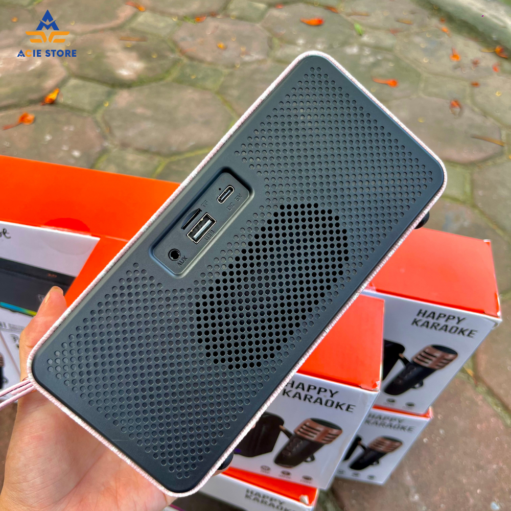 Loa Bluetooth Mini Chính Hãng ACIE STORE Có Đèn Led Tặng Mic Không Dây