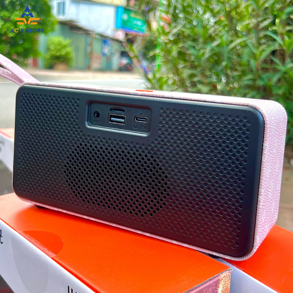 Loa Bluetooth Mini Chính Hãng ACIE STORE Có Đèn Led Tặng Mic Không Dây